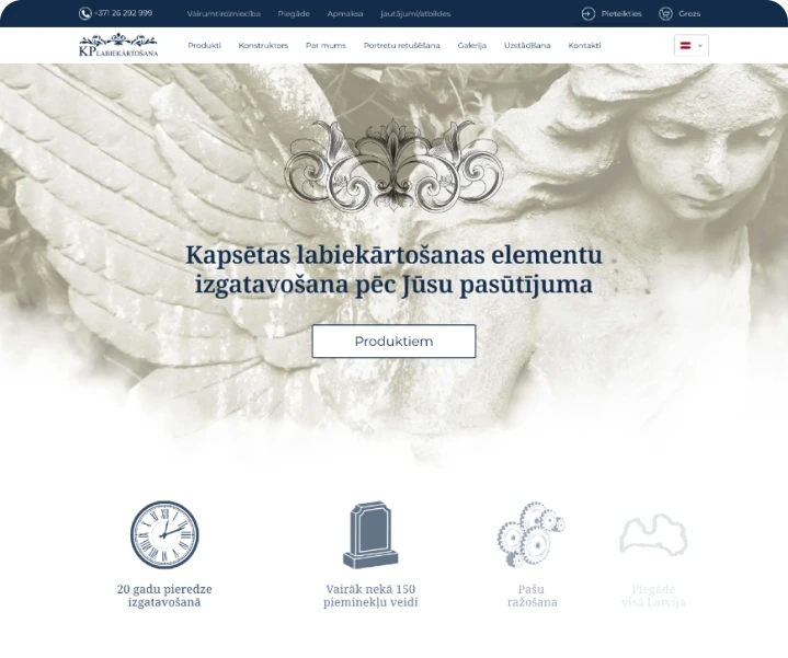 Kapu labiekārtošanas risinājumi