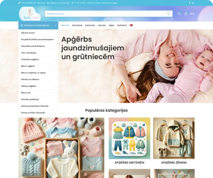 Bērnu apģērba veikals